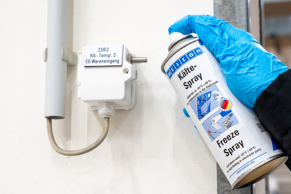 Freeze Spray | cooling workpieces down to -45°C