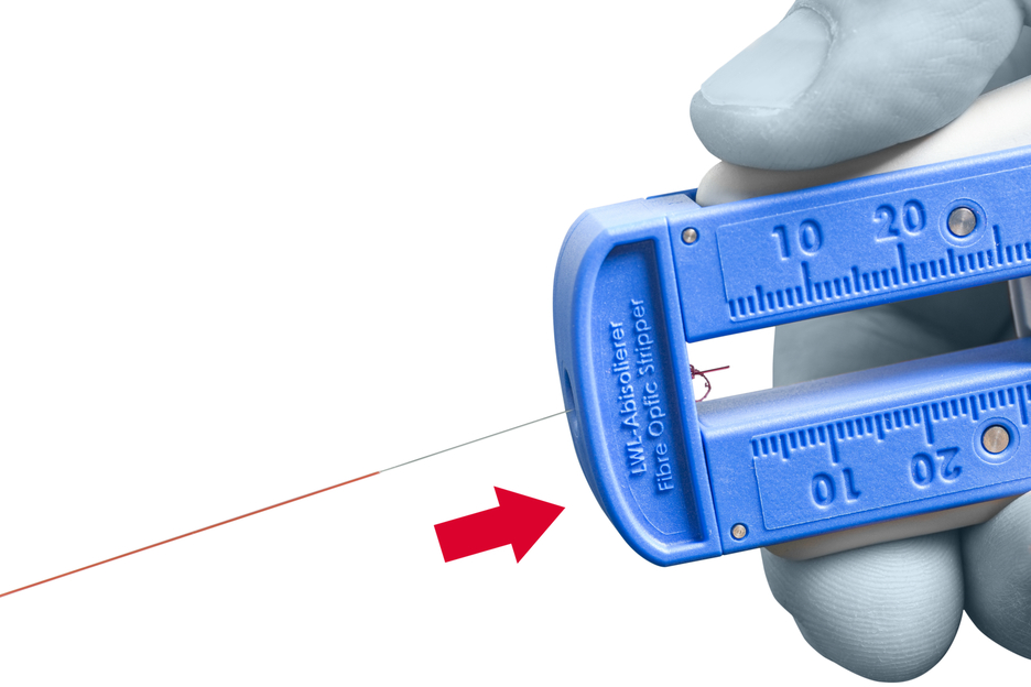 Fibre Optic Stripper | for stripping fibre optic cables Ø 0,125 mm