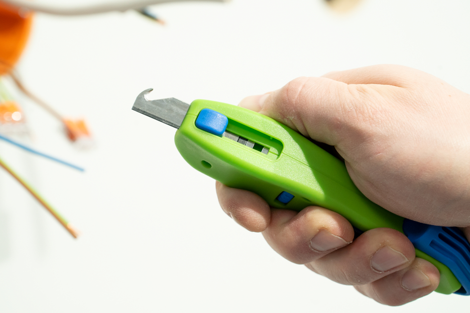 Starter Set Pro Green Line | Stripping tools made from up to 97% renewable raw materialss I 4-piece stripping set for house installations