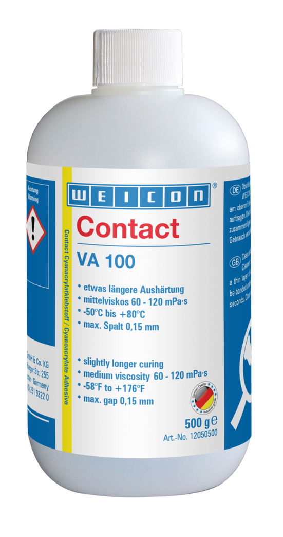Contact VA 100 | instant adhesive for metal, plastic and rubber Contact VA 100 | instant adhesive for metal, plastic and rubber