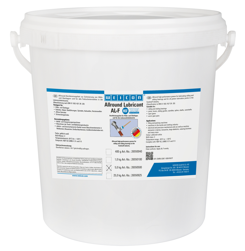 AL-F | food-grade multi-purpose grease