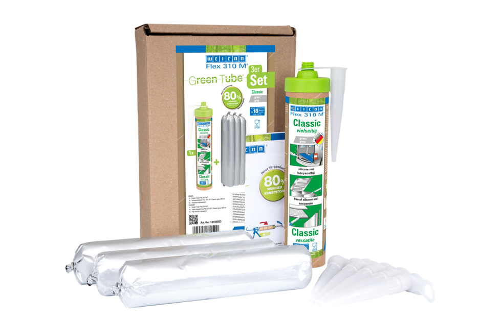 Flex 310 M® Classic | elastic adhesive based on MS-Polymer in Presspack packaging for fatigue-free working