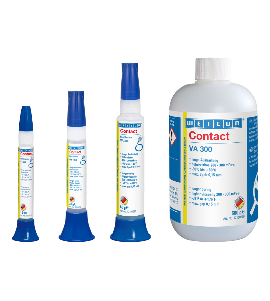 Contact VA 300 | instant adhesive for porous and absorbent materials