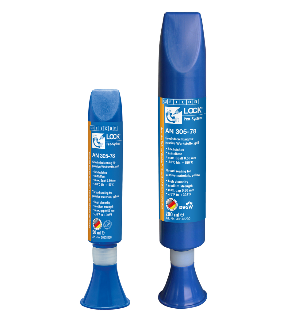 WEICONLOCK® AN 305-78 | for passive materials, medium strength, with drinking water approval