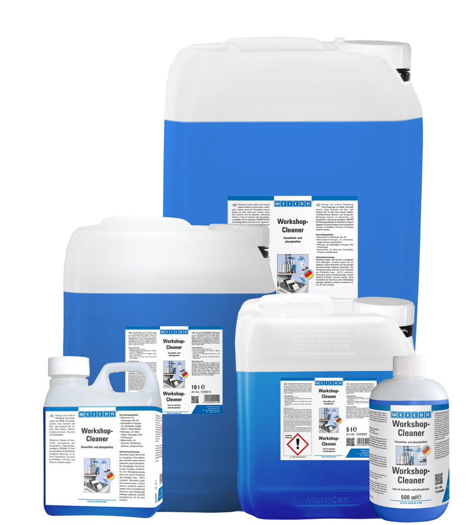 Workshop Cleaner, Liquid | solvent-free universal cleaner