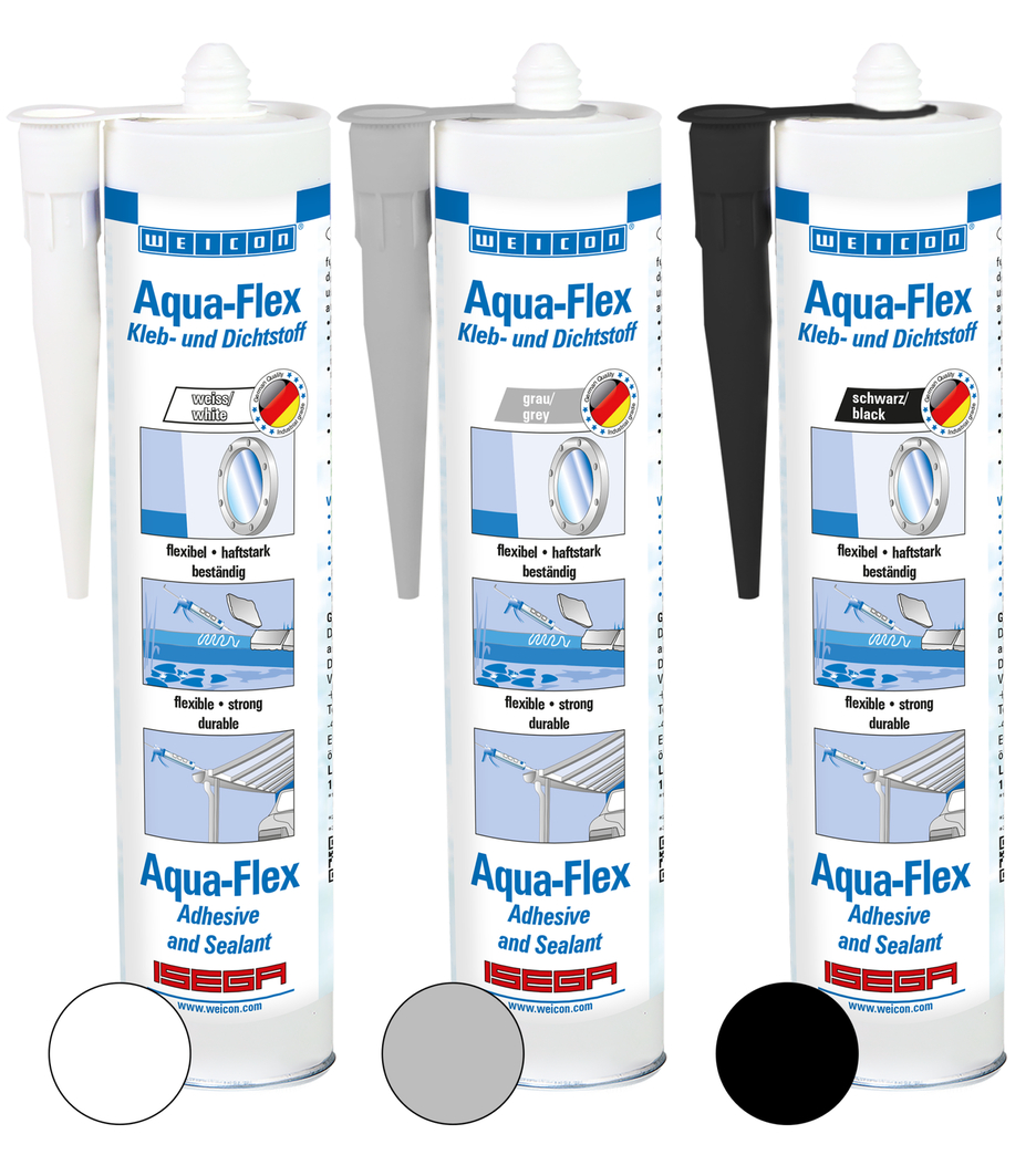 Aqua-Flex | adhesive and sealant for wet and moist surfaces, based on MS-Polymer