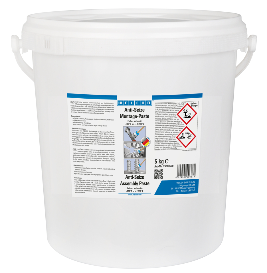 Anti-Seize Silver-Grade Paste | lubricant and release agent paste