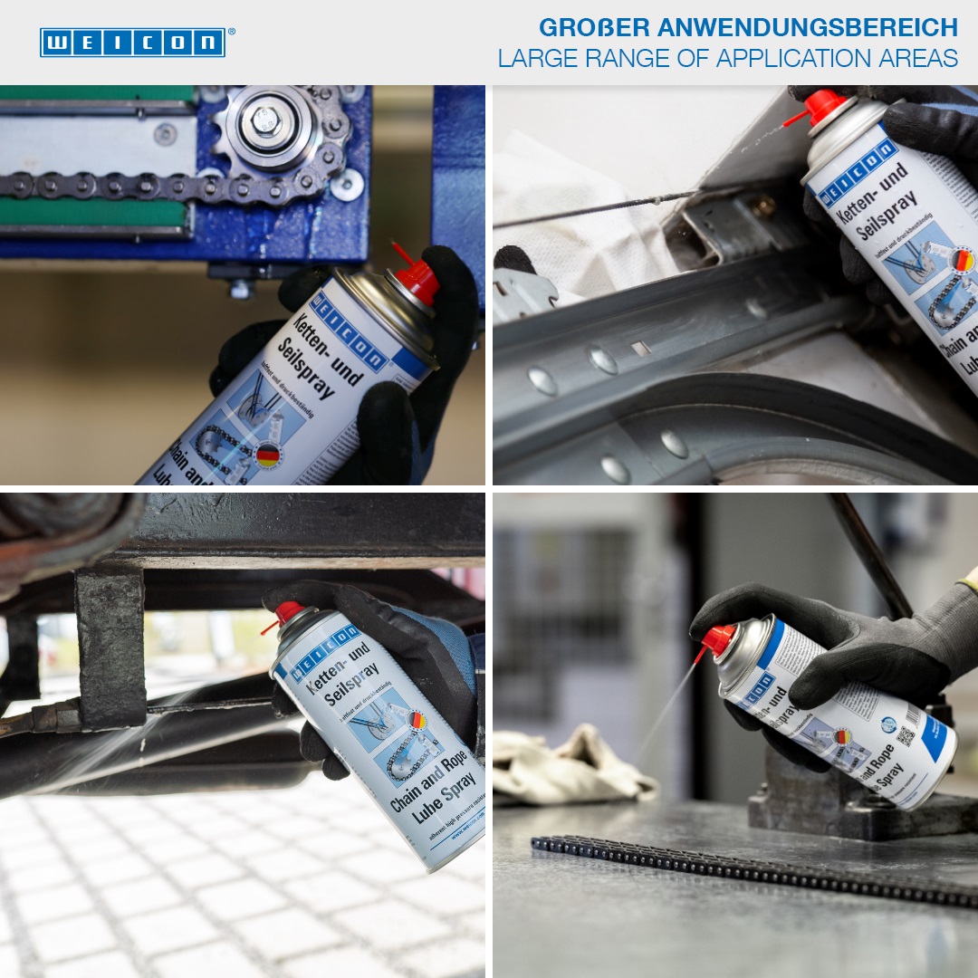 Chain & Rope Lube Spray | transparent adhesive lubricant