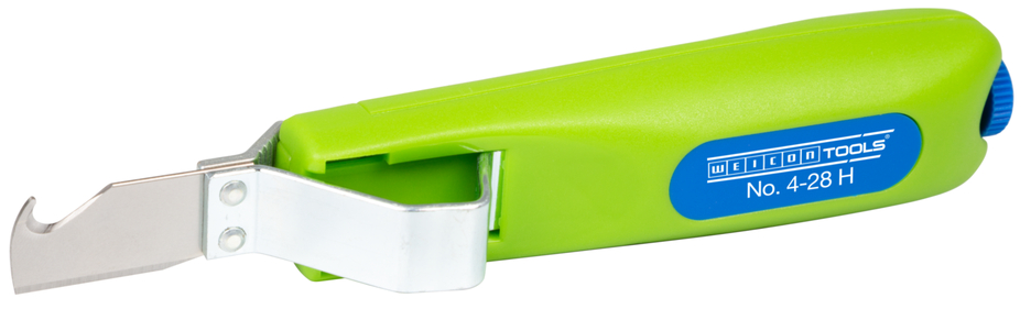 Cable Stripper No. 4 - 28 H Green Line | Stripping tools made from up to 97 per cent renewable raw materials, with a working range of 4–28 mm in diameter