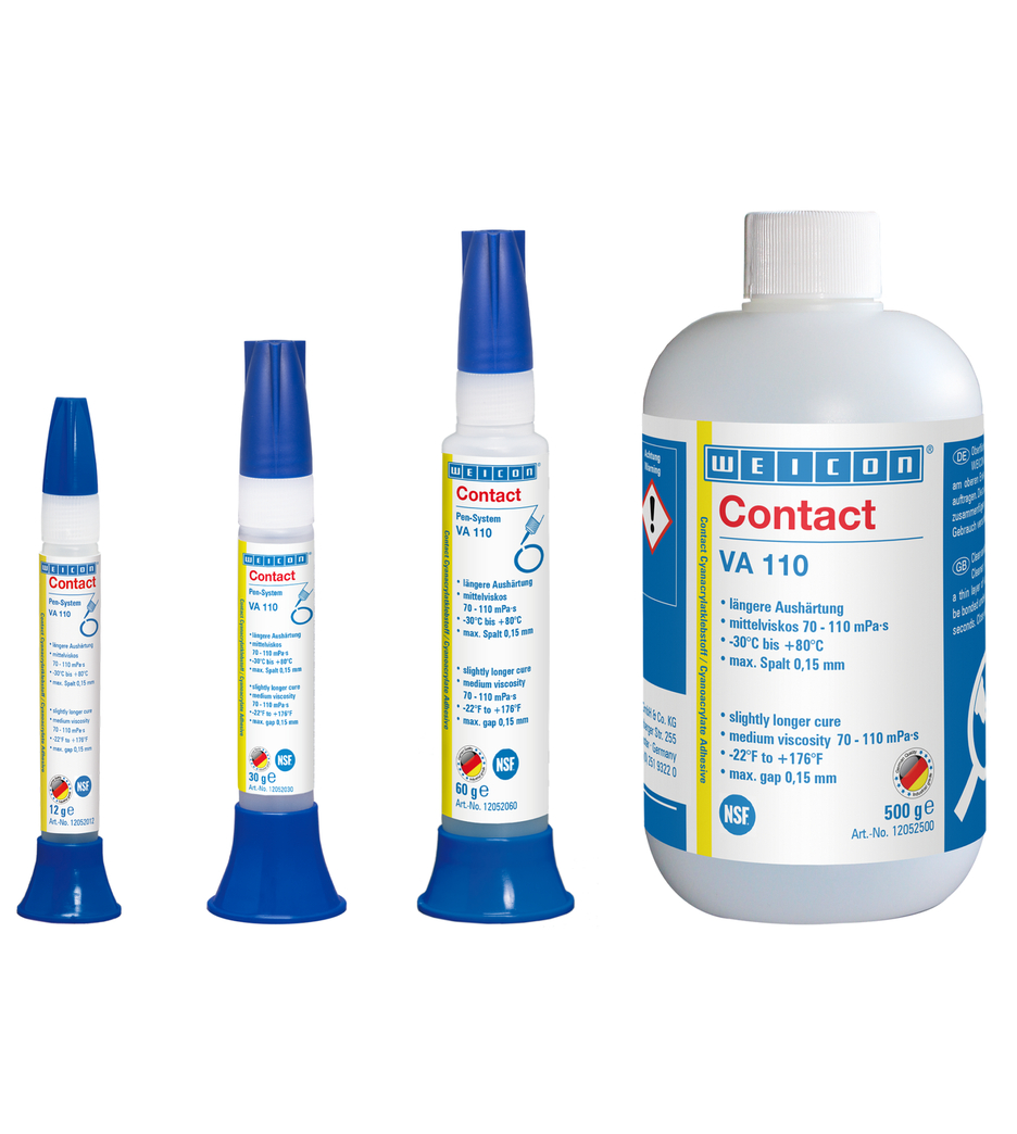 Contact VA 110 | instant adhesive for the food and drinking water sector