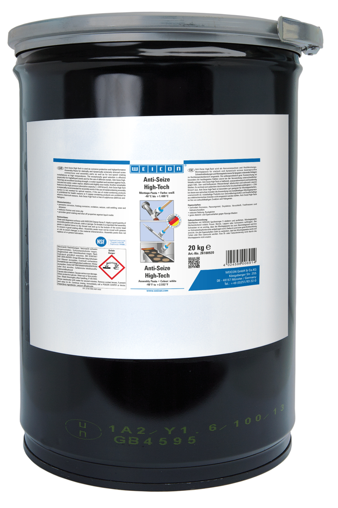 Anti-Seize High-Tech | metal-free lubricant and release agent paste