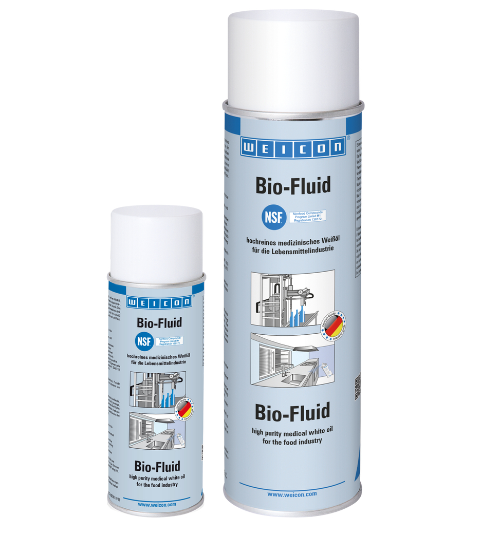 Bio-Fluide | Huile de lubrification et d'entretien pour le secteur alimentaire NSF H1