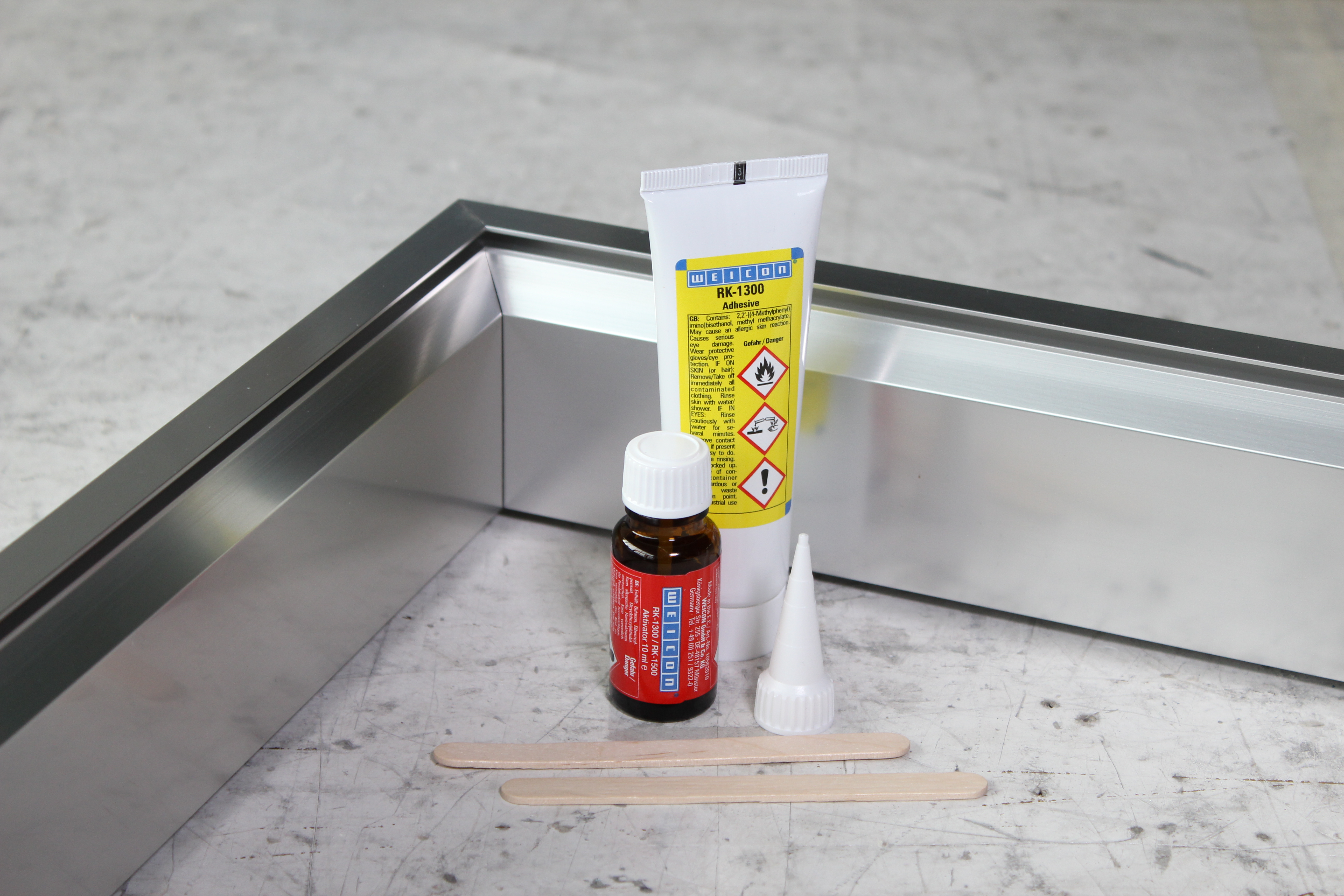Colle Minute Aluminium | Métal liquide colle à base de résines époxy