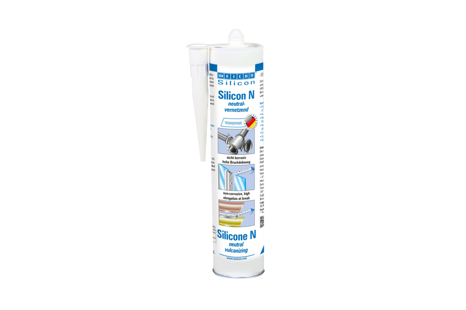 Silicone N | Mastic d'étanchéité extrêmement élastique et à réticulation neutre