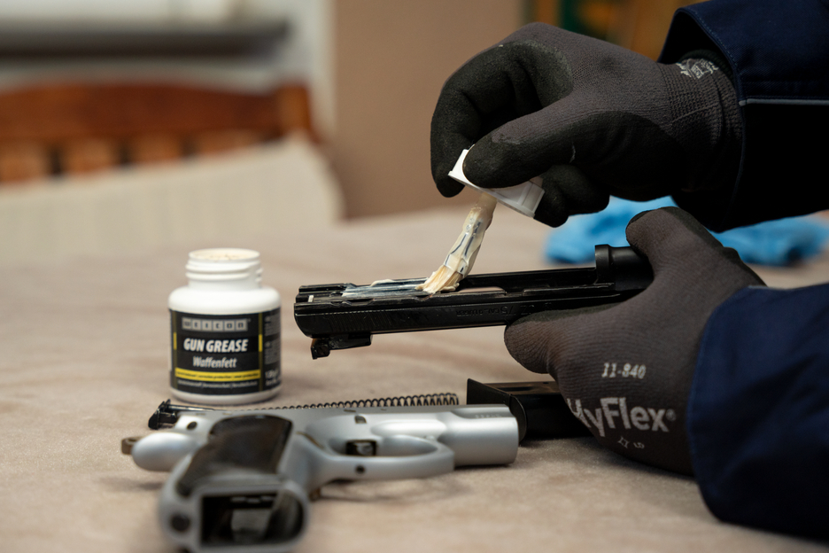 Graisse pour armes à feu WEICON | Protection contre la corrosion et l'usure pour les armes à feu de tous types