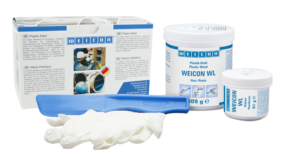 WEICON WL | Ceramic-filled epoxy resin system for high wear protection WEICON WL | Ceramic-filled epoxy resin system for high wear protection
