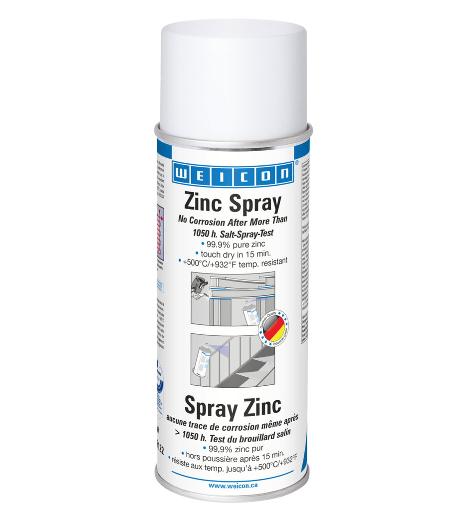 Spray Zinc | protection cathodique contre la corrosion avec autorisation pour le secteur alimentaire