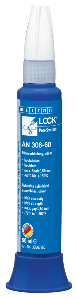 WEICONLOCK® AN 306-60 Fixation des Emmanchements | pour la réparation de sièges d'ajustement, haute résistance