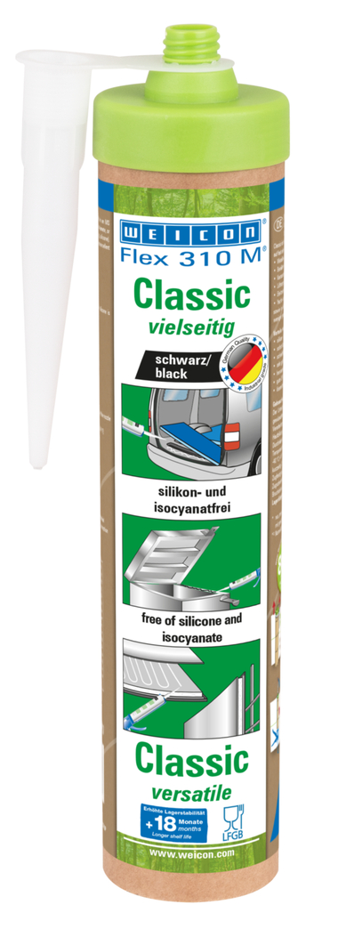 Flex 310 M® Classic Polymère MS | colle élastique à base de MS-polymère pour une utilisation polyvalente Flex 310 M® Classic Polymère MS | colle élastique à base de MS-polymère pour une utilisation polyvalente