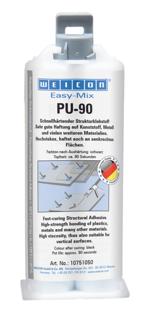 Easy-Mix PU-90 | polyurethane adhesive, high strength, pot life approx. 90 seconds