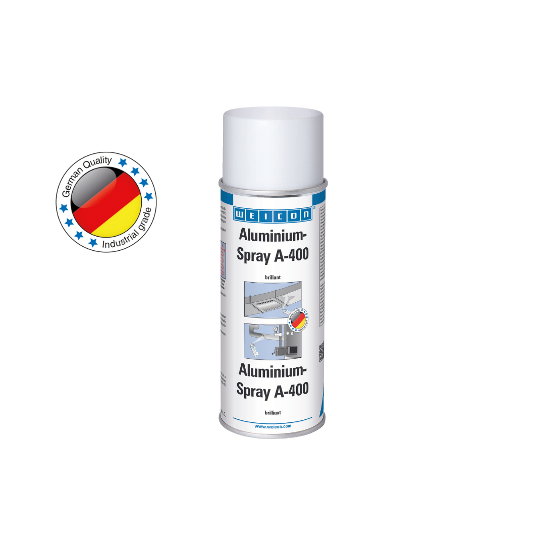 Spray Aluminium A-400, brillant | protection de haute qualité contre la rouille et la corrosion