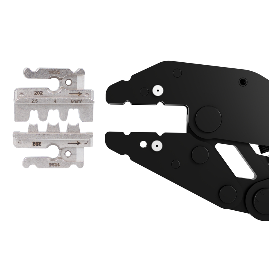 Crimp tool ERGO
 | for crimping MC4 connectors/insulated wire end ferrules/insulated cable lugs