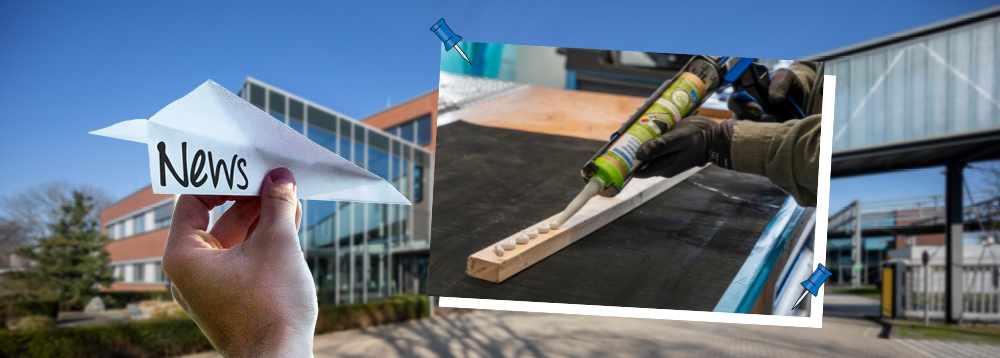 Adhesive for indoor and outdoor use