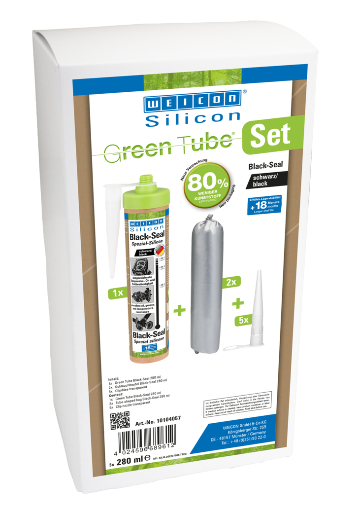 Black-Seal | permanently elastic sealant for oil- or grease-resistant areas