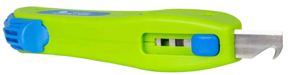 Cable Stripper No. S 4 - 28 Green Line | Stripping tools made from up to 97 per cent renewable raw materials I Working range: 4–28 mm Ø I With retractable hook blade