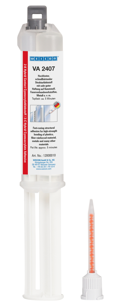 VA 2407 Cyanoacrylate Adhesive | two-component cyanoacrylate, high gap bridging VA 2407 Cyanoacrylate Adhesive | two-component cyanoacrylate, high gap bridging