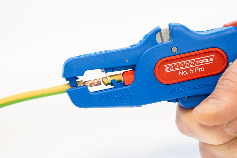 Wire Stripper No. 5 Pro | for all common stranded and solid conductors I working range 0,2 - 16,0 mm²