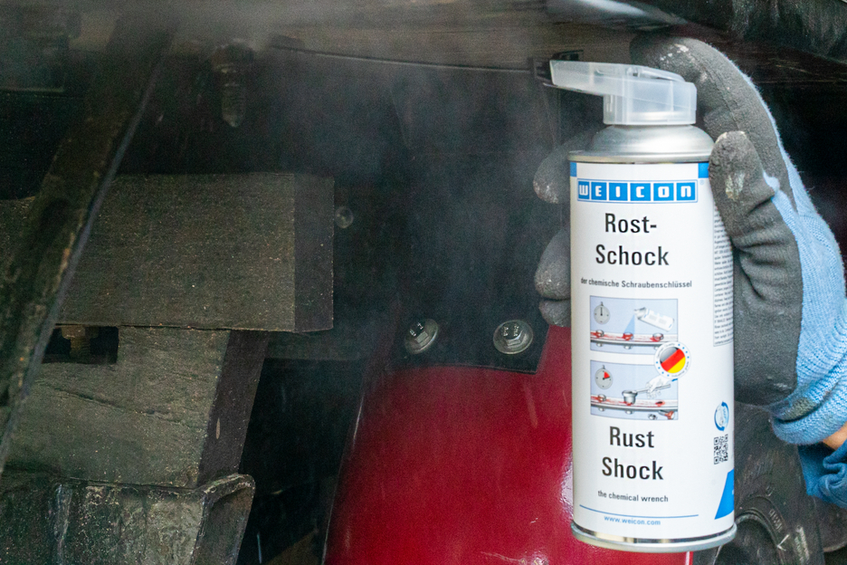 Rust Shock Spray | chemical wrench for loosening screw connections