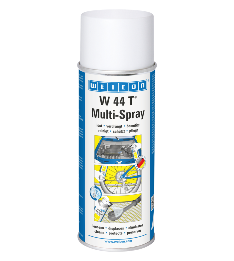 W 44 T® Multi-Spray | lubricating and multifunctional oil with 5-fold function