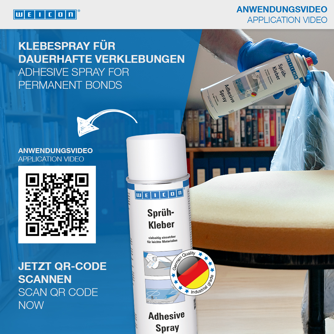 Adhesive Spray XT | sprayable contact adhesive, ideal for cardboard and paper