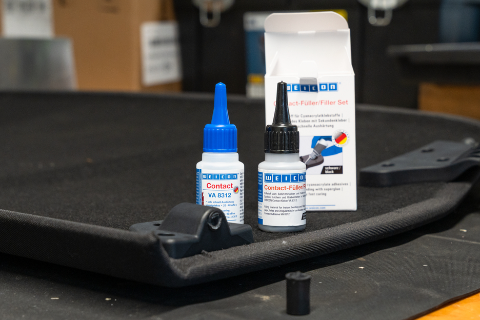 CA-Filler Kit | transparent special filler and cyanoacrylate adhesive Contact VA 8312