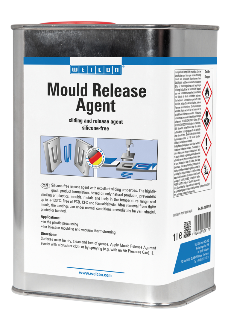 Lubrifiant de moules | Lubrifiant et agent de séparation sans silicone Lubrifiant de moules | Lubrifiant et agent de séparation sans silicone