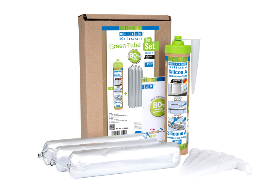 Silicone A | mastic d'étanchéité réticulant à l'acétate et fongicide