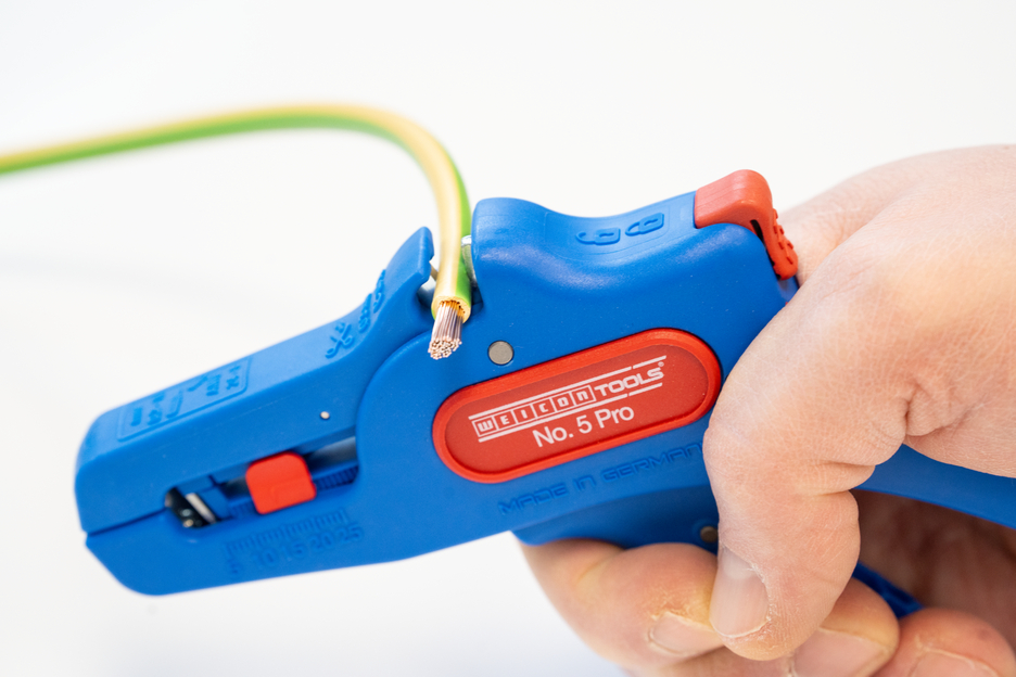 Wire Stripper No. 5 Pro | for all common stranded and solid conductors I working range 0,2 - 16,0 mm²