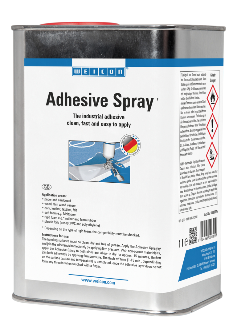 Spray Adhésif Agent Liquide | Colle de contact pour des collages forts et durables à utiliser dans un système de vaporisation approprié