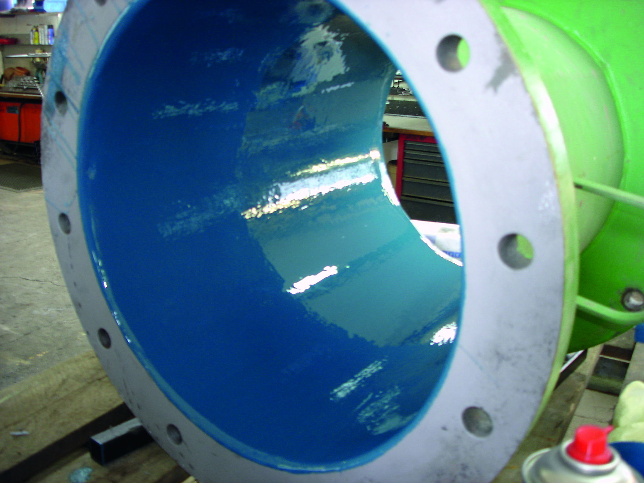 Plastic Metal BL | mineral-filled epoxy resin system for extreme wear protection and high abrasion resistance