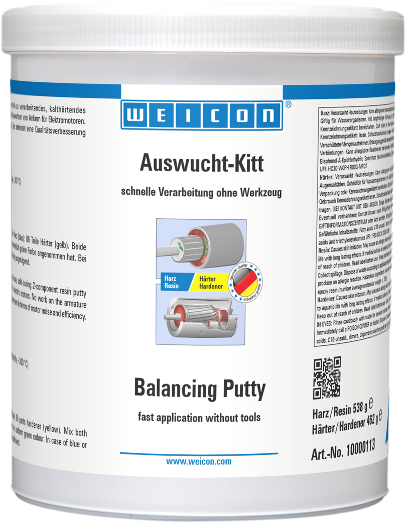 WEICON Balancing Putty | epoxy resin paste WEICON Balancing Putty | epoxy resin paste
