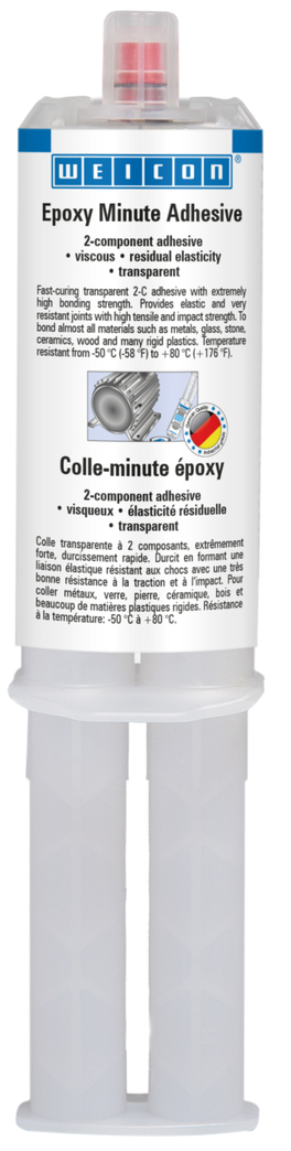 Colle-minute Epoxy | Colle époxy universelle, résistante aux températures élevées