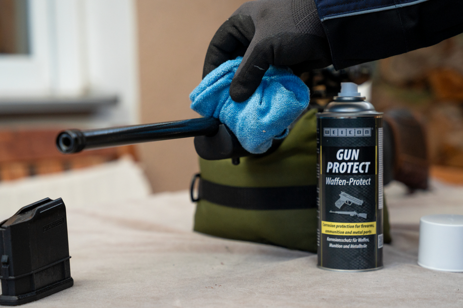 Protection pour armes à feu WEICON | Protège les parties métalliques de l'armoire à fusils contre la corrosion