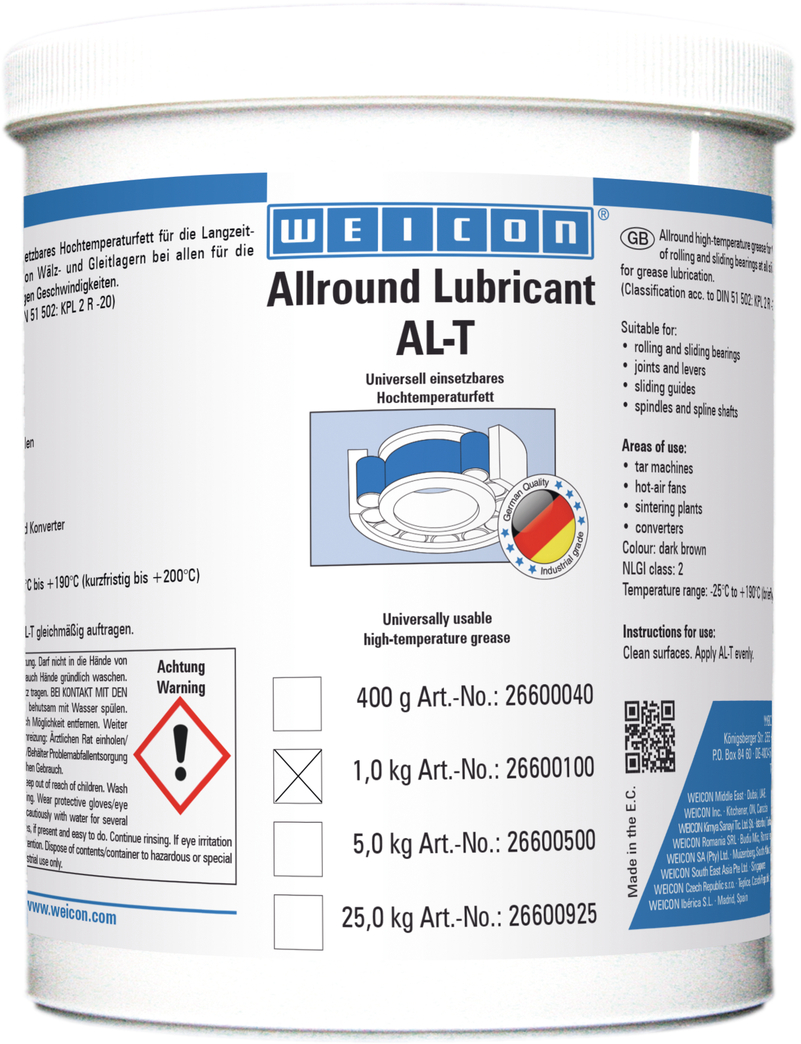 AL-T | high-temperature grease 190°C