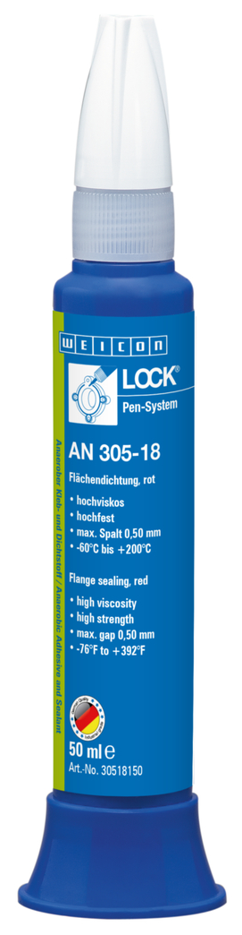 WEICONLOCK® AN 305-18 Etanchéité de Surfaces | pour une compensation de grands écarts,  haute résistance, haute viscosité