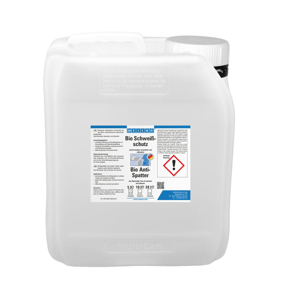 Weld Spatter Protection, Liquid | biodegradable protection for welding work