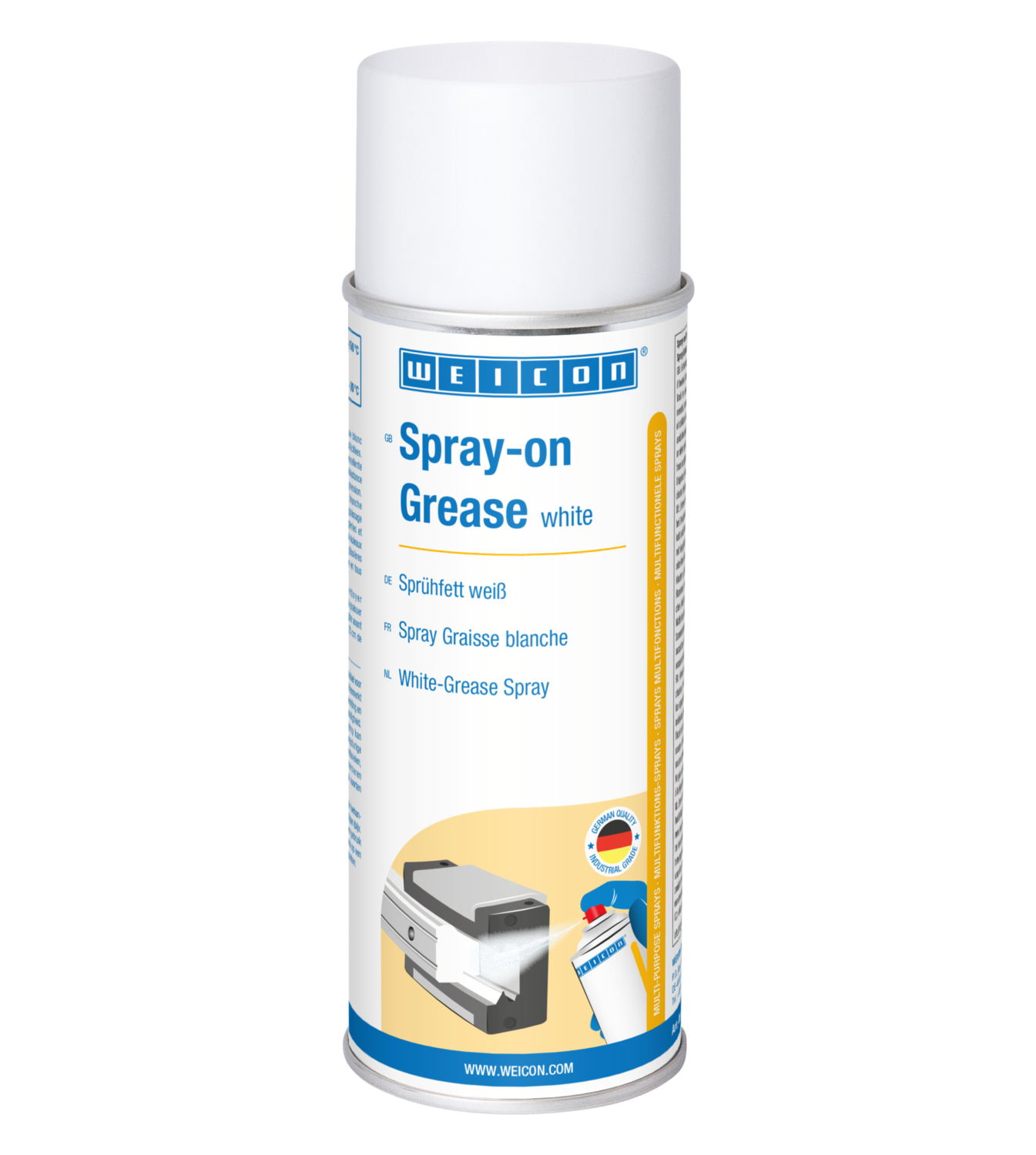 Spray-on Grease, white | multi-purpose spray grease