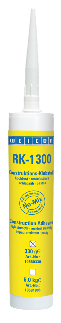 RK-1300 | acrylic structural adhesive, pasty no-mix adhesive