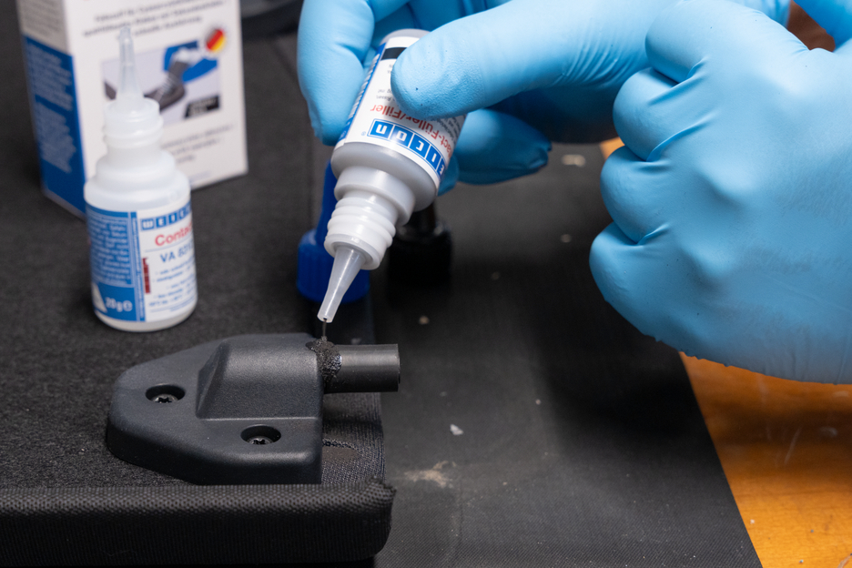 CA-Filler Kit | transparent special filler and cyanoacrylate adhesive Contact VA 8312
