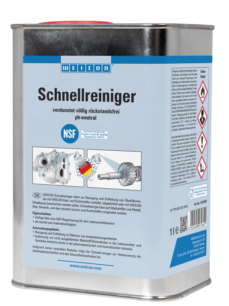 Nettoyant Rapide | Nettoyant spécial pour le secteur alimentaire Nettoyant Rapide | Nettoyant spécial pour le secteur alimentaire